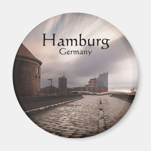Hamburg Duitsland Magneet (Voorkant)