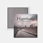 Hamburg Duitsland Magneet (Voorkant / Achterkant)