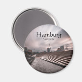 Hamburg Duitsland Magneet (Voorkant / Achterkant)