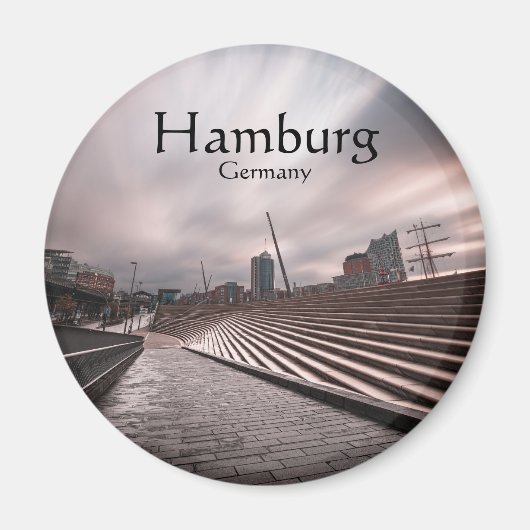 Hamburg Duitsland Magneet (Voorkant)