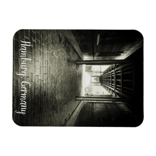 Hamburg Duitsland Magneet (Horizontaal)