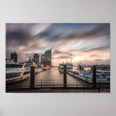 Hamburg Duitsland Poster (Voorkant)