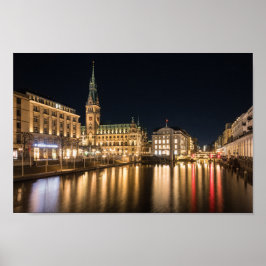 Hamburg Duitsland Poster