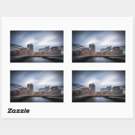 Hamburg Duitsland Rechthoekige Sticker