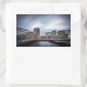 Hamburg Duitsland Rechthoekige Sticker (Tas)