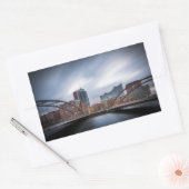 Hamburg Duitsland Rechthoekige Sticker (Envelop)