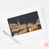 Hamburg Duitsland Rechthoekige Sticker (Envelop)