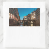Hamburg Duitsland Rechthoekige Sticker (Tas)