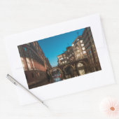 Hamburg Duitsland Rechthoekige Sticker (Envelop)