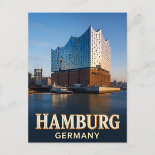 ✈️ Hamburg Duitsland Reis Cadeau ⚓ Briefkaart