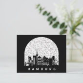 Hamburg Duitsland Skyline Briefkaart (Staand voorkant)