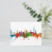 Hamburg Duitsland Skyline Briefkaart (Staand voorkant)