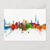 Hamburg Duitsland Skyline Briefkaart (Voorkant)