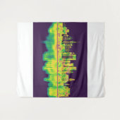 Hamburg Duitsland Skyline Wandkleed (Voorkant (horizontaal))