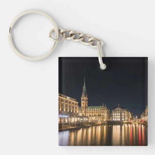 Hamburg Duitsland Sleutelhanger (Voorkant)