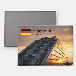 Hamburg Duitsland Souvenir Magneet