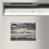 Hamburg Duitsland Souvenir Magneet (Insitu (Vaatwasser))