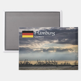 Hamburg Duitsland Souvenir Magneet