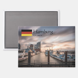 Hamburg Duitsland Souvenir Magneet