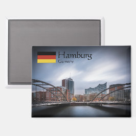 Hamburg Duitsland Souvenir Magneet