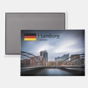 Hamburg Duitsland Souvenir Magneet