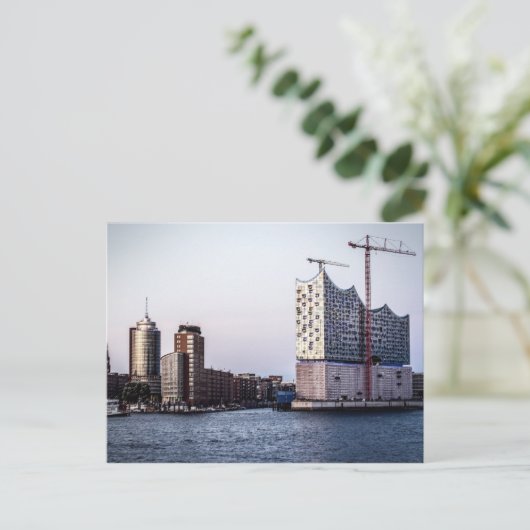 Hamburg Elbphilharmonie Briefkaart (Staand voorkant)
