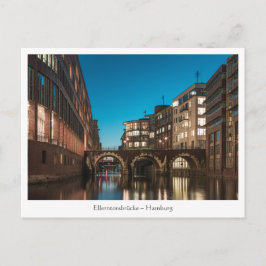 Hamburg Ellerntorsbrücke Briefkaart