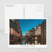 Hamburg Ellerntorsbrücke Briefkaart (Voorkant / Achterkant)