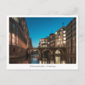 Hamburg Ellerntorsbrücke Briefkaart (Voorkant)