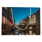 Hamburg Ellerntorsbrücke Groot Cadeauzakje (Achterkant)