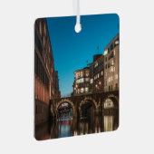Hamburg Ellerntorsbrücke Metalen Ornament (Voorkant Rechts)