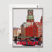  Hamburg, geef tekst Briefkaart uit (Voorkant / Achterkant)