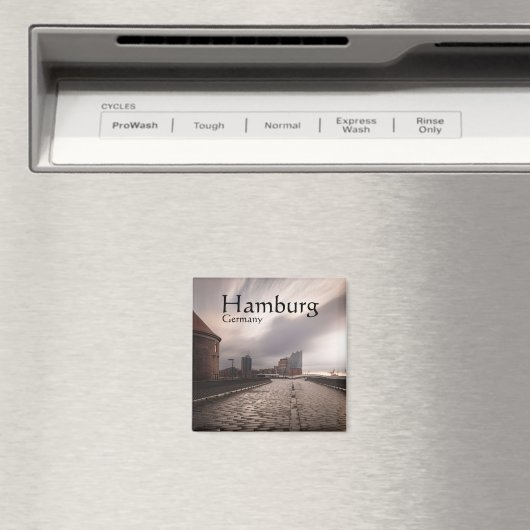 Hamburg Germany Magnet (Insitu (Vaatwasser))