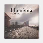Hamburg Germany Magnet (Voorkant)