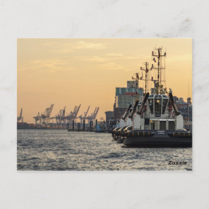 hamburg hafen briefkaart