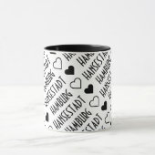 Hamburg Hansestadt Kaffeetasse Mok (Midden)