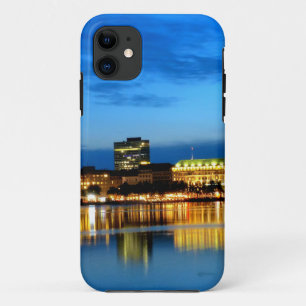 Hamburg Harbour Hafen Deutschland Alster Night Case-Mate iPhone Case