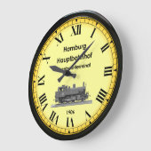 Hamburg Hbf Station ~ Duitsland ~ 1906 ~ Grote klo Grote Klok (Hoek)