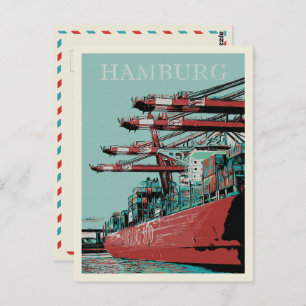 Hamburg - Iconische havenstad Briefkaart