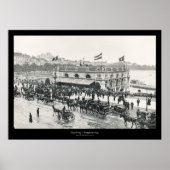 Hamburg / Jungfernstieg Poster (Voorkant)