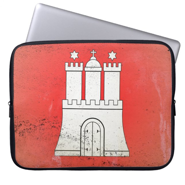 Hamburg Laptop Sleeve (Voorkant)