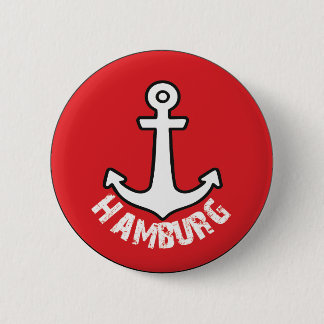 Hamburg Logo Pin Ronde Button 5,7 Cm