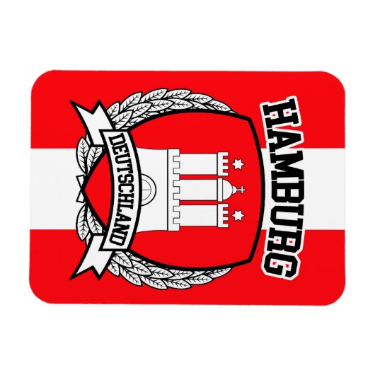 Hamburg Magneet (Horizontaal)