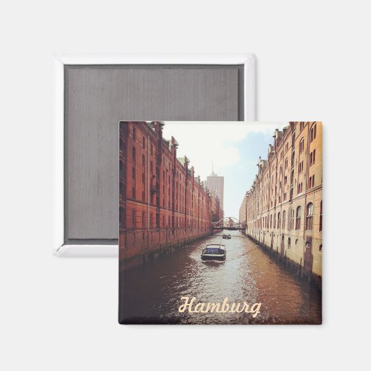 Hamburg Magneet (Voorkant / Achterkant)