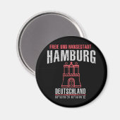 Hamburg Magneet (Voorkant / Achterkant)