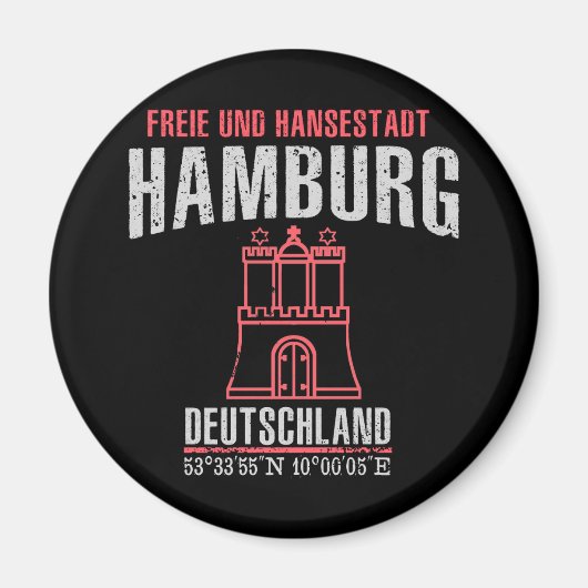 Hamburg Magneet (Voorkant)