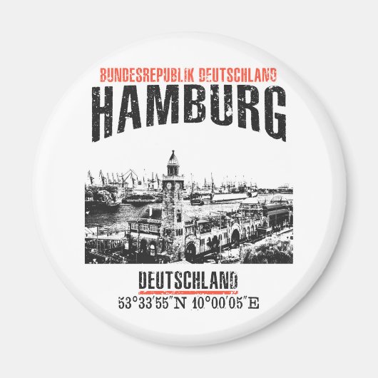 Hamburg Magneet (Voorkant)