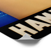 Hamburg Poster van het Amerikaanse schip (Hoek)