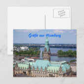 Hamburg Postkarte Briefkaart (Voorkant / Achterkant)