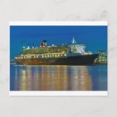 Hamburg Queen Marry 2 Briefkaart (Voorkant)